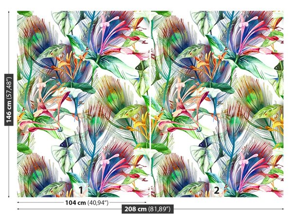 Fototapet Flori tropicale