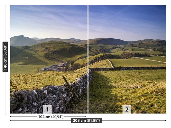 Fototapet Chrome Hill