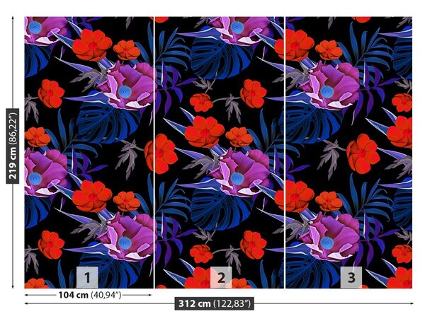 Fototapet Flori tropicale