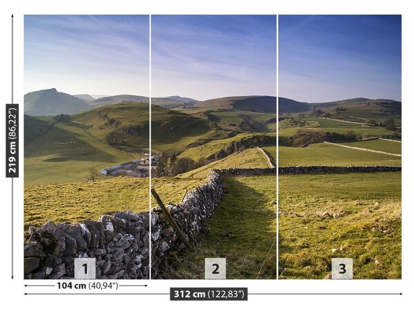 Fototapet Chrome Hill