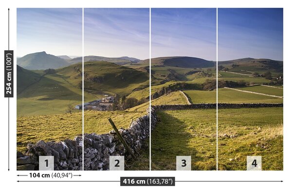 Fototapet Chrome Hill