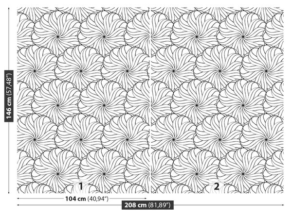 Fototapet Model floral