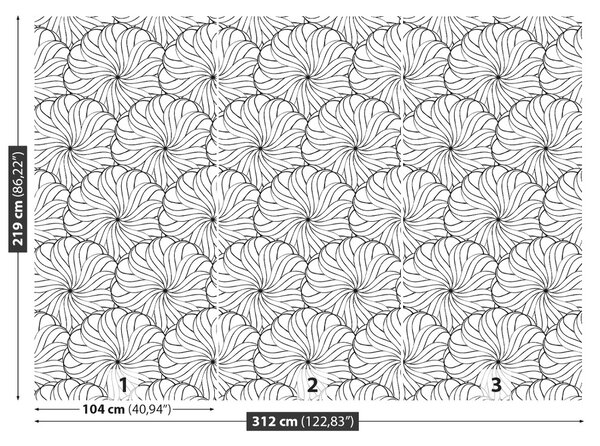 Fototapet Model floral