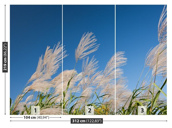 Fototapet japoneză Iarbă