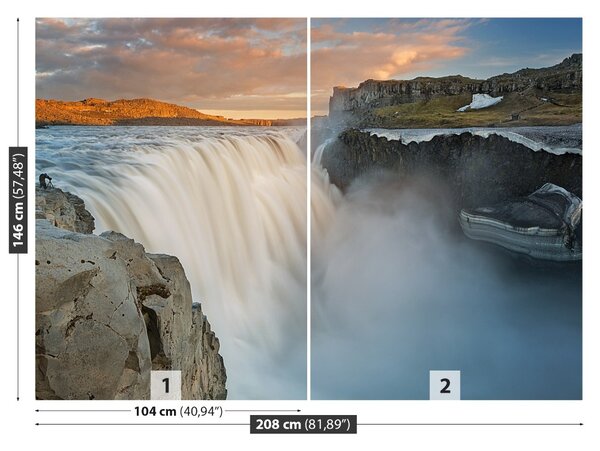 Fototapet Cascada Dettifoss