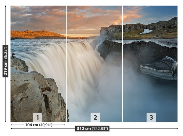 Fototapet Cascada Dettifoss