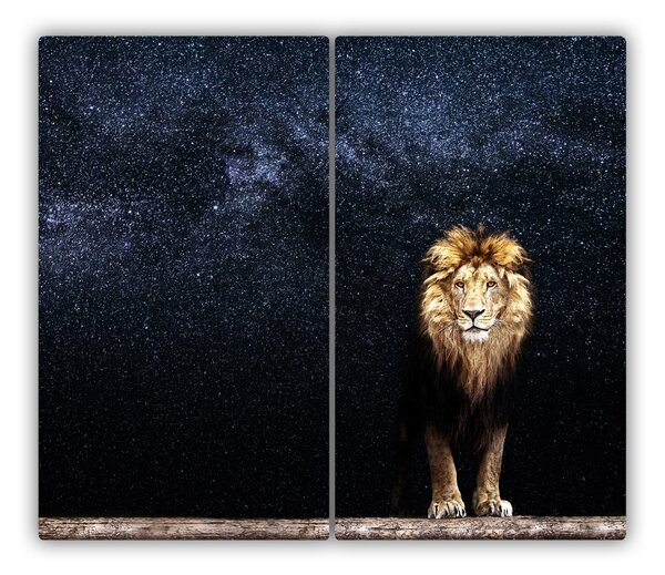 Tocator din sticla stele Lion