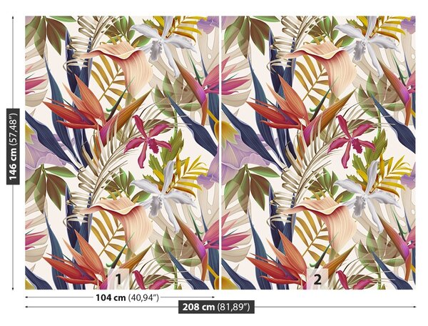 Fototapet Flori tropicale