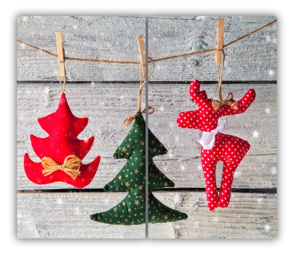 Tocator din sticla string ornamente