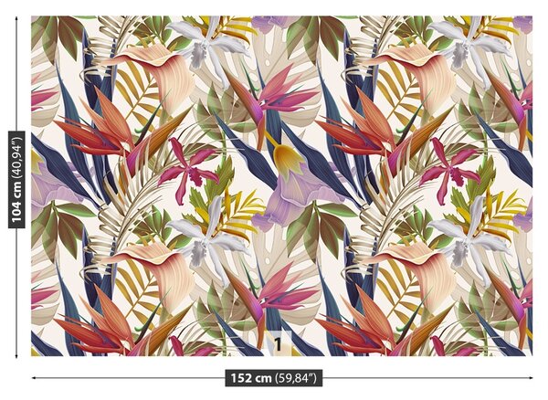 Fototapet Flori tropicale