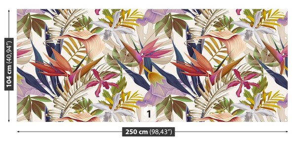 Fototapet Flori tropicale
