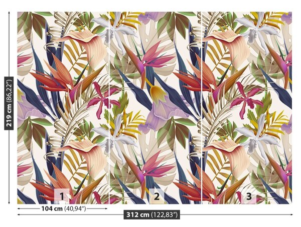 Fototapet Flori tropicale