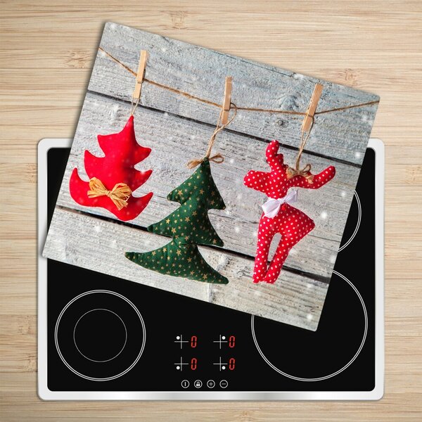 Tocator din sticla string ornamente