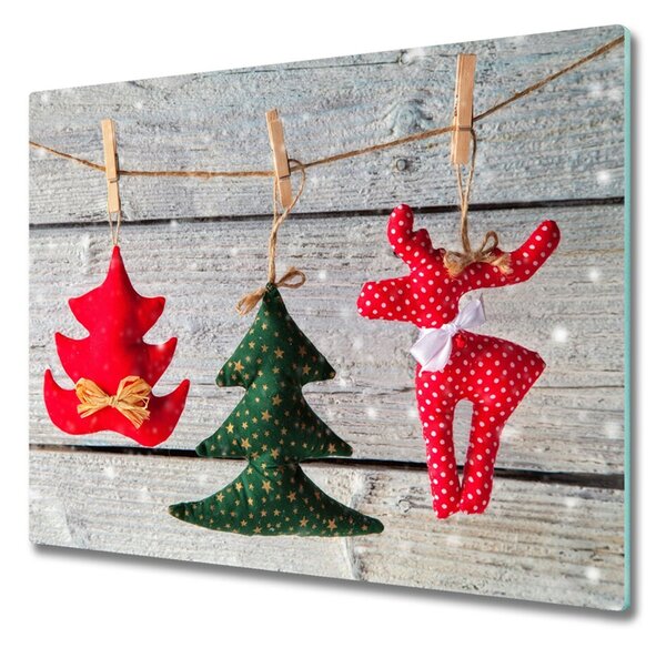 Tocator din sticla string ornamente