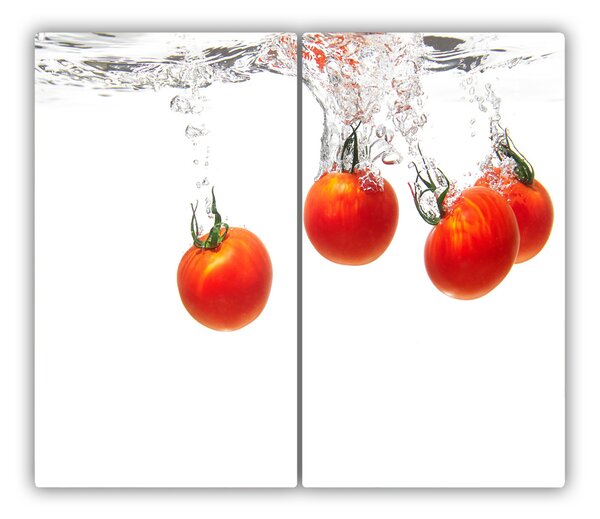 Tocator din sticla Tomatele sub apă