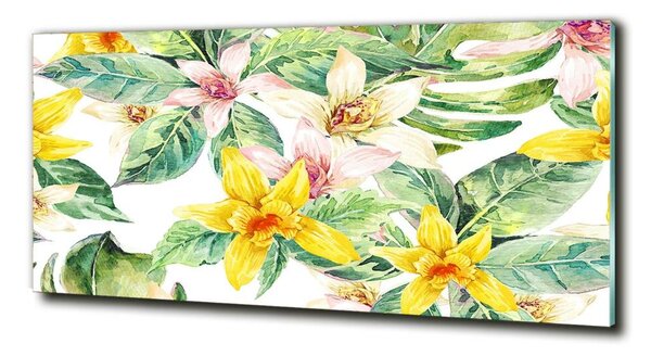 Tablou Printat Pe Sticlă Orhidee