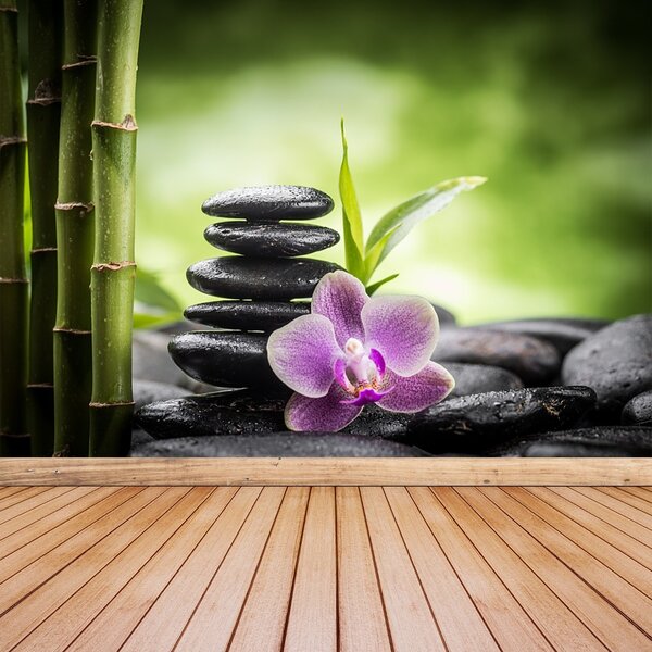 Fototapet Orchid Zen