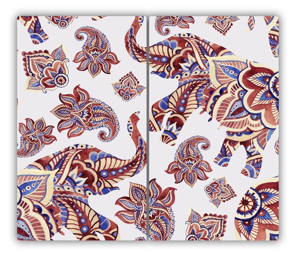 Tocator din sticla ornamente Elephant