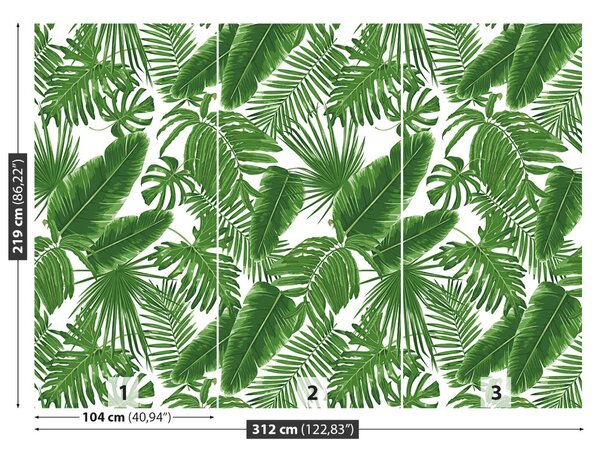 Fototapet Frunze tropicale