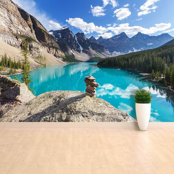 Fototapet Moraine Lake