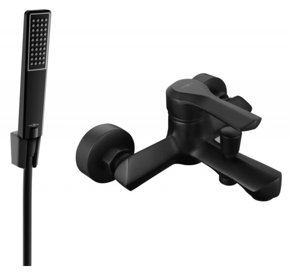 Mexen Sabre R72 baterie de cadă cu set de duș, negru - 7213R72-70