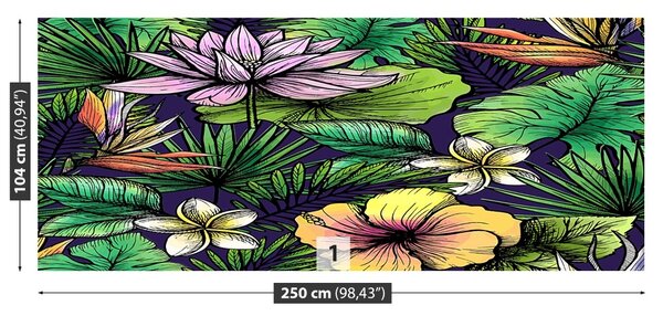 Fototapet Flori tropicale