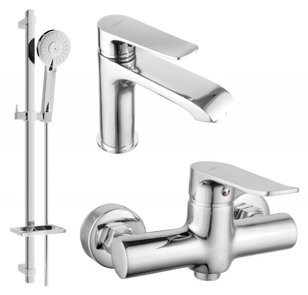 Mexen Pecos DQ40 set de duș, cromat - 72704DQ40-00