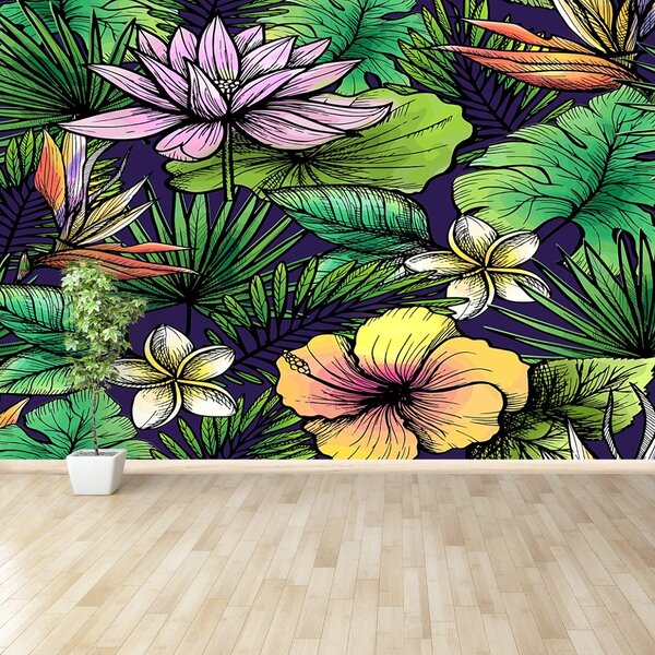 Fototapet Flori tropicale