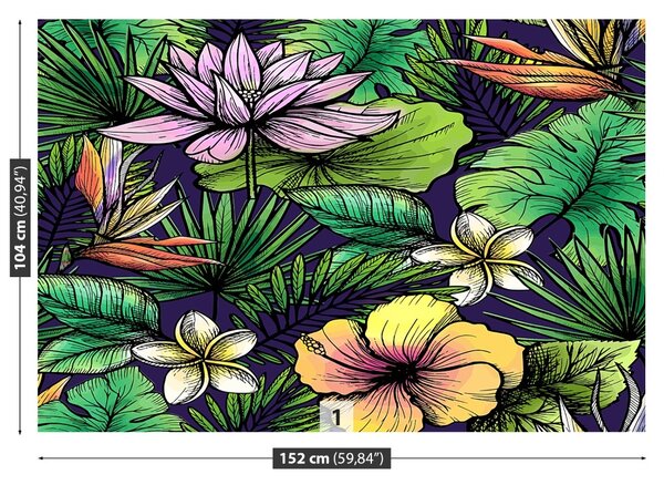 Fototapet Flori tropicale