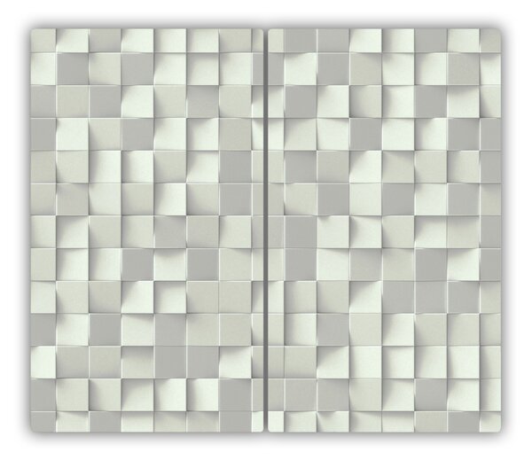 Tocator din sticla figuri geometrice