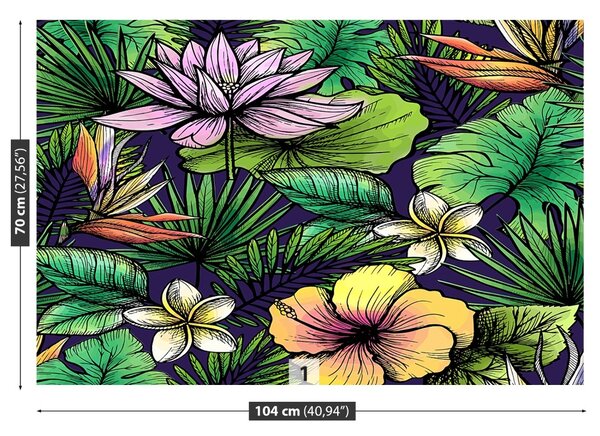 Fototapet Flori tropicale