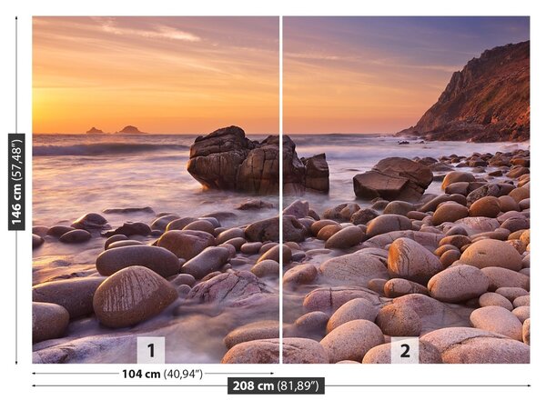 Fototapet Rocky Beach