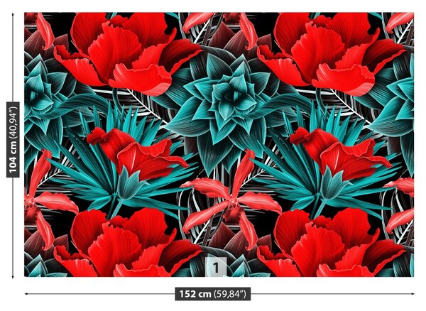 Fototapet Flori tropicale