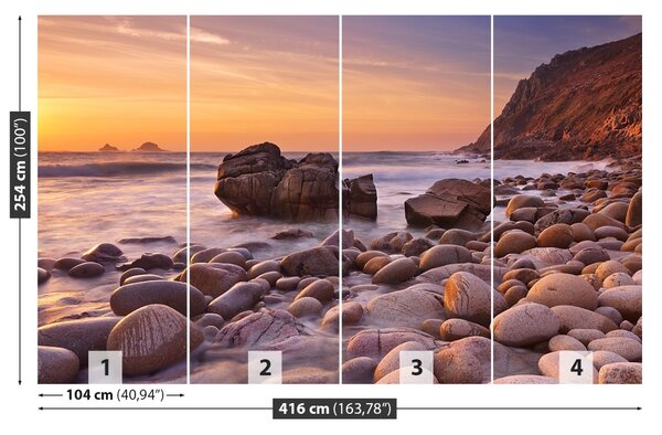 Fototapet Rocky Beach