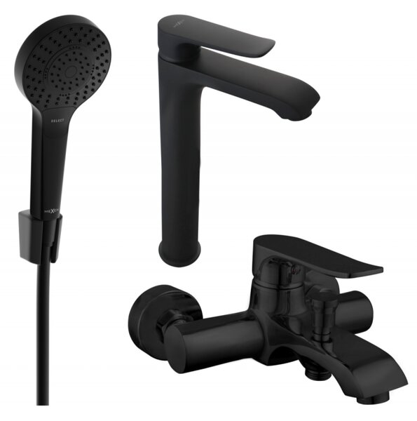 Mexen Pecos R05 set pentru baie, negru - 72713R05-70