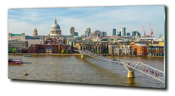 Tablou pe pe sticlă Thames Londra