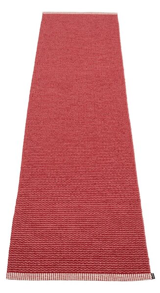 Covor tip traversă pentru interior și exterior roșu 70x300 cm Mono Blush – Pappelina