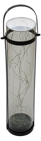 Lampa solara LANTERN GREY 46 cm gri