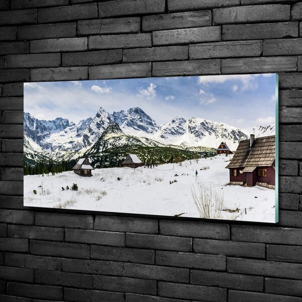Tablou sticlă Hale Tatry