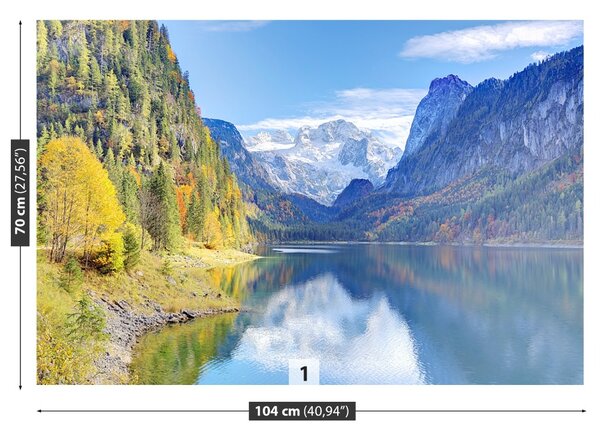 Fototapet Munții Lake