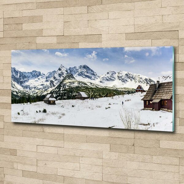 Tablou sticlă Hale Tatry