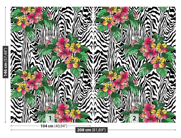 Fototapet Model floral