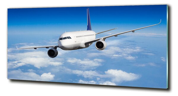 Imagine de sticlă Avionul în aer