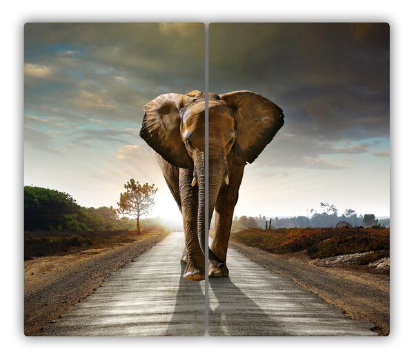 Tocator din sticla Elefant