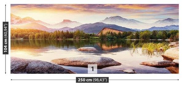 Fototapet Munții Lake