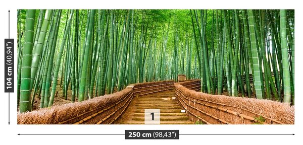 Fototapet Pădure de bambus