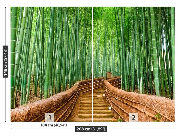 Fototapet Pădure de bambus