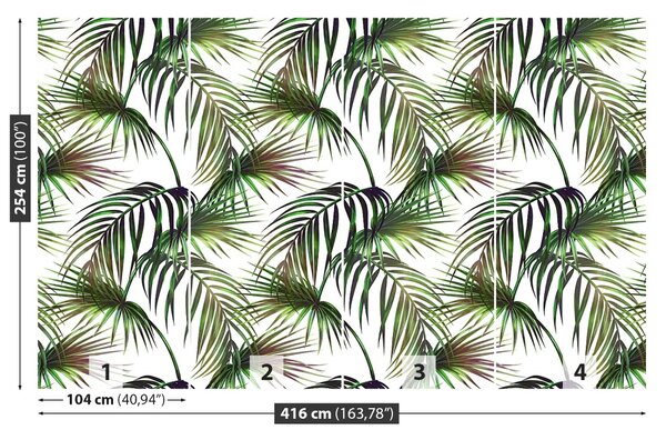 Fototapet Frunze tropicale