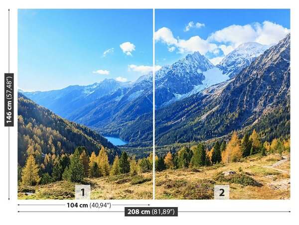 Fototapet Munții Alpi