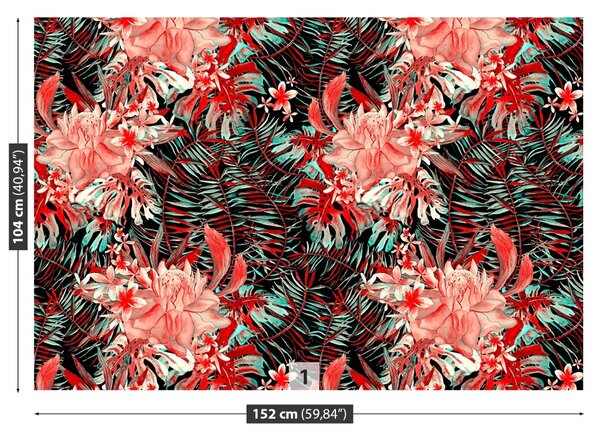 Fototapet Model floral